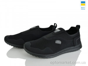 Кросівки чоловічі Д2901 чорний Dago чорний  оптом от Optomarket