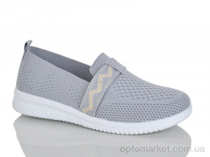 Сліпони жіночі D30-3 Runmax сірий оптом от Optomarket