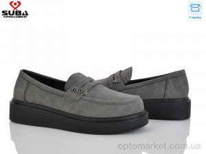 Туфлі жіночі D312-7 Suba сірий  оптом от Optomarket