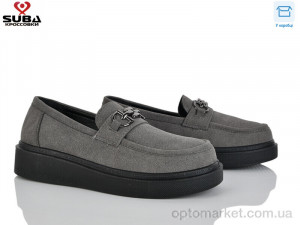 Туфлі жіночі D313-7 Suba сірий  оптом от Optomarket