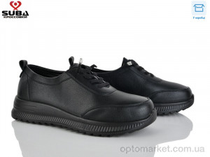 Кросівки жіночі D337-8 Suba чорний оптом от Optomarket