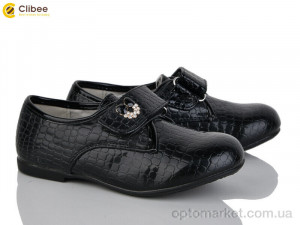 Туфлі дитячі D380 black Clibee чорний  оптом от Optomarket