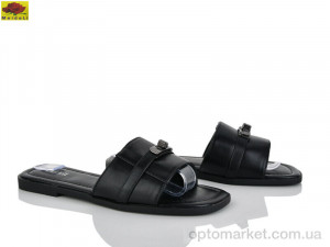 Шльопанці жіночі D505-12 Mei De Li чорний оптом от Optomarket