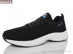 Кросівки чоловічі D656-2 Sayota чорний  оптом от Optomarket