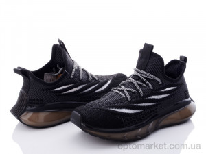 Кроссовки женские D6689-1 Jomix черный  оптом от Optomarket