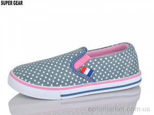 Сліпони дитячі D6691 blue Super Gear синій  оптом от Optomarket