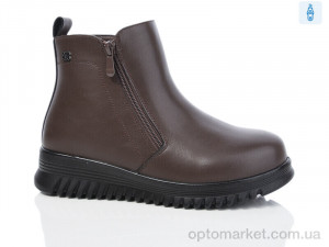 Черевики жіночі D67-3 Kulada-UCSS-MD коричневий  оптом от Optomarket