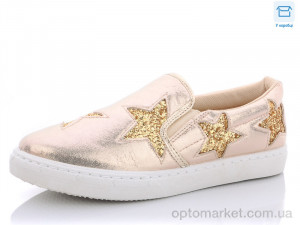 Сліпони жіночі D7 gold CR золотий  оптом от Optomarket