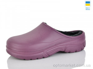 Галоші жіночі D7 хутро Fogo фіолетовий  оптом от Optomarket