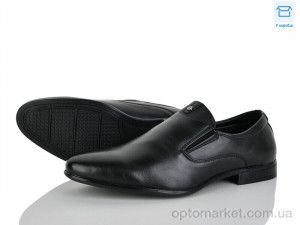 Туфлі чоловічі D77-3C Nasite чорний  оптом от Optomarket