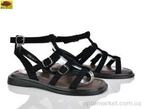 Босоніжки жіночі D799-16 Mei De Li чорний оптом от Optomarket