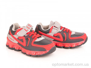 Кросівки дитячі D8066-1 navy-grey-red Demax червоний  оптом от Optomarket