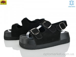 Босоніжки жіночі D889-1 Mei De Li чорний  оптом от Optomarket