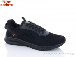 Кросівки чоловічі D8981-2 Bonote чорний  оптом от Optomarket