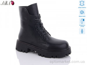 Черевики жіночі D8ABA23 Aba чорний  оптом от Optomarket