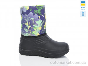 Чоботи з піни дитячі Д9-1 Олимп чорний  оптом от Optomarket