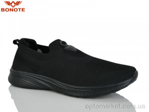 Кросівки чоловічі D9111-1 Bonote чорний  оптом от Optomarket