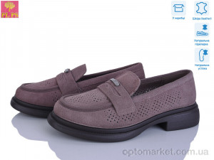 Туфлі жіночі DAA19-5 PLPS коричневий  оптом от Optomarket
