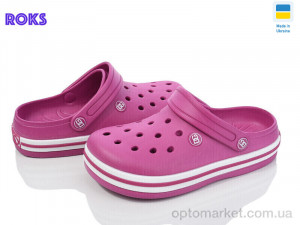 Крокси жіночі Dago 418 ягідний Dago рожевий  оптом от Optomarket