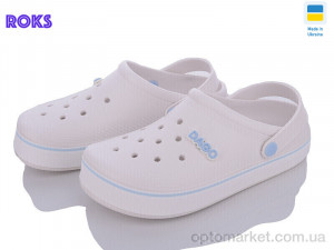 Крокси жіночі Dago 419 білий Dago білий  оптом от Optomarket