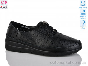Туфлі жіночі DB0048-1 Gukkcr чорний  оптом от Optomarket