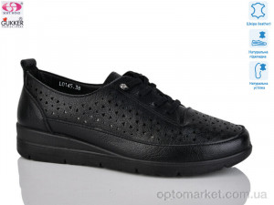 Туфлі жіночі DB0052-1 Gukkcr чорний  оптом от Optomarket