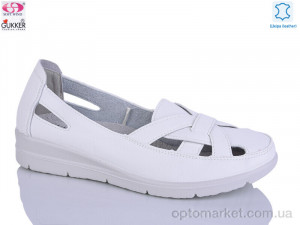 Туфлі жіночі DB2161 Gukkcr білий  оптом от Optomarket