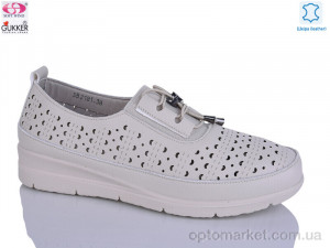 Туфлі жіночі DB2181 Gukkcr бежевий  оптом от Optomarket