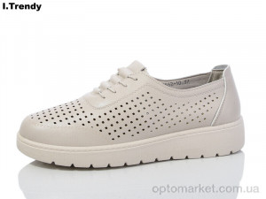 Туфлі жіночі DB562-10 Trendy бежевий  оптом от Optomarket