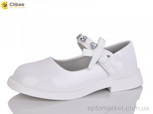 Туфлі дитячі DB637-2 Clibee білий оптом от Optomarket