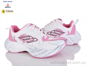 Кросівки жіночі DC25999 pink Apawwa білий  оптом от Optomarket