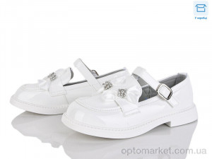 Туфлі дитячі DC667-2 Clibee білий  оптом от Optomarket