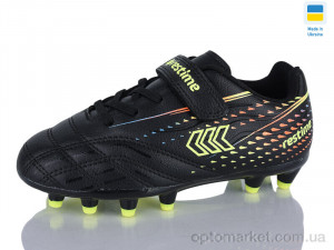 Футбольне взуття дитячі DDB26713-2 black-lemon Restime чорний оптом от Optomarket
