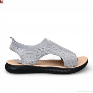 Босоніжки жіночі DF06-4 WSMR сірий оптом от Optomarket