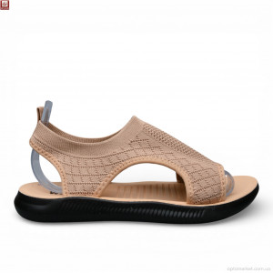 Босоніжки жіночі DF06-5 WSMR коричневий оптом от Optomarket