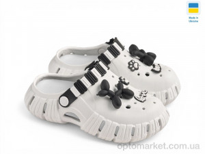 Крокси дитячі DS012 білий Gipanis білий  оптом от Optomarket