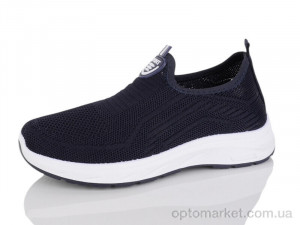 Кросівки жіночі DZ-YF8 d.blue Шик-Шок синій  оптом от Optomarket