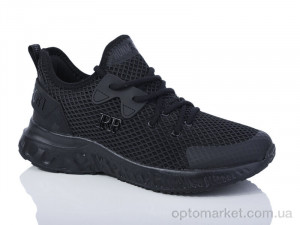 Кросівки жіночі E1400-101 Difeno чорний  оптом от Optomarket