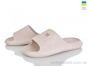Шльопанці жіночі E144 бежевий Progress бежевий  оптом от Optomarket