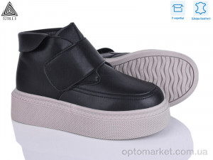 Черевики жіночі E170-2 шкіра Stilli чорний оптом от Optomarket