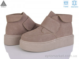 Черевики жіночі E170-6R шкіра Stilli коричневий оптом от Optomarket