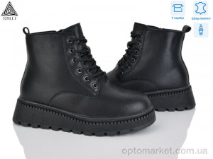 Черевики жіночі E20-1 шкіра Stilli чорний  оптом от Optomarket