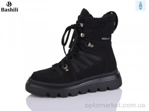 Черевики жіночі E253-11 Башили чорний  оптом от Optomarket