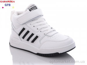 Кроссовки детские E3355-6 Канарейка белый  оптом от Optomarket