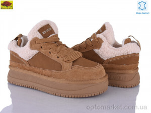 Кросівки жіночі E35-5 Mei De Li camel  оптом от Optomarket
