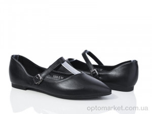 Балетки жіночі E350-2 Loretta чорний оптом от Optomarket