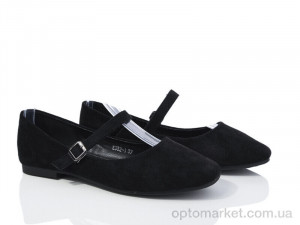 Балетки жіночі E352-1 Loretta чорний оптом от Optomarket