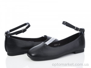 Туфлі жіночі E368-5 Loretta чорний оптом от Optomarket