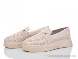 Туфлі жіночі E503-3 Loretta бежевий  оптом от Optomarket