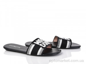 Шльопанці жіночі E577-1 Loretta чорний  оптом от Optomarket